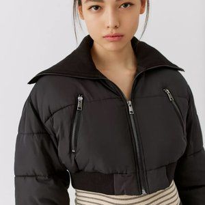 Urban Outfitter Lily Cropped Puffer Jacket